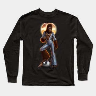 Disco Bigfoot Long Sleeve T-Shirt